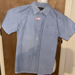 Boys Ariat Button down Short Sleeve Shirt